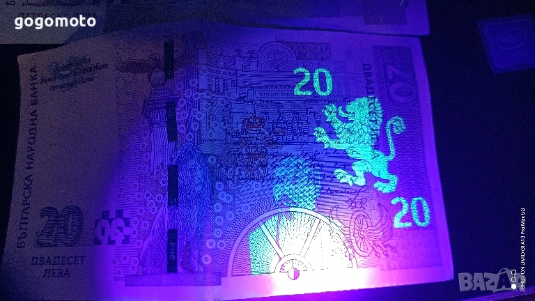 Детектор за фалшиви пари, фенер за фалшиви пари, джобен детектор, мобилен детектор , снимка 1