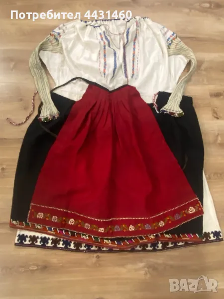 Автентична хърцойска носия - 3 части, снимка 1