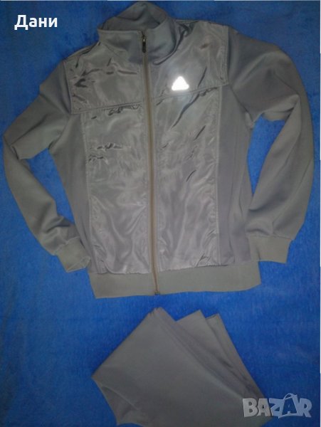 Дамски спортен екип в цвят  сиво adidas, снимка 1