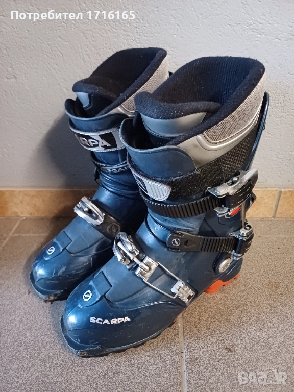 SCARPA Туристически ски обувки 41, снимка 1