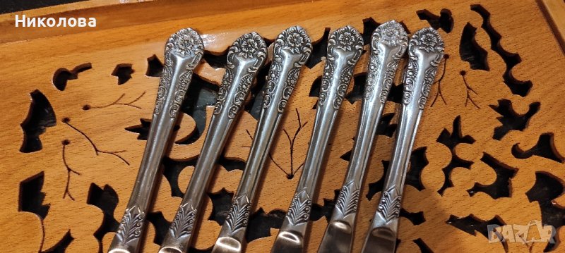 Трапезни ножове с орнаменти , снимка 1