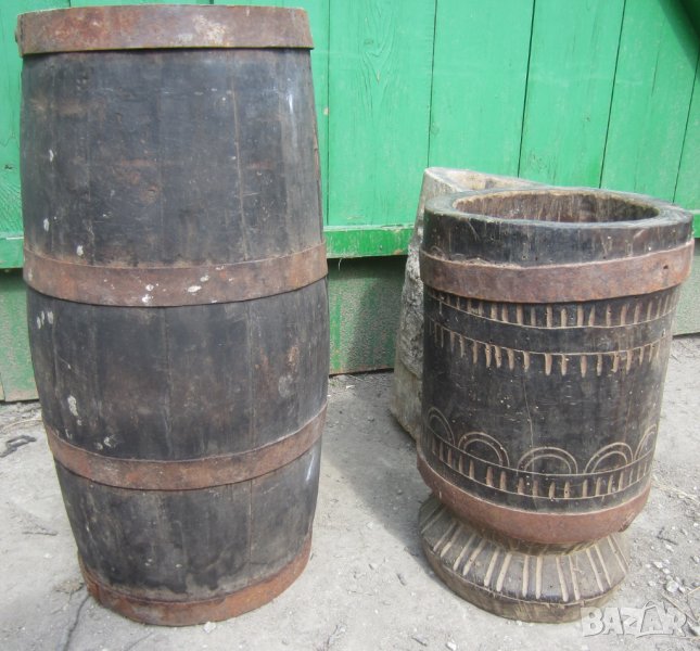  старо  буре  бъчва, каче, стари бурета и бъчви , снимка 1