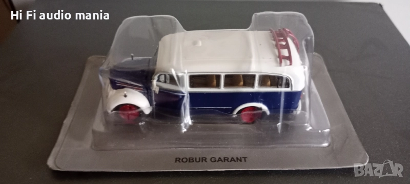 Продавам нов умален модел на автобус Robur garand 1:72 deagostini, снимка 1