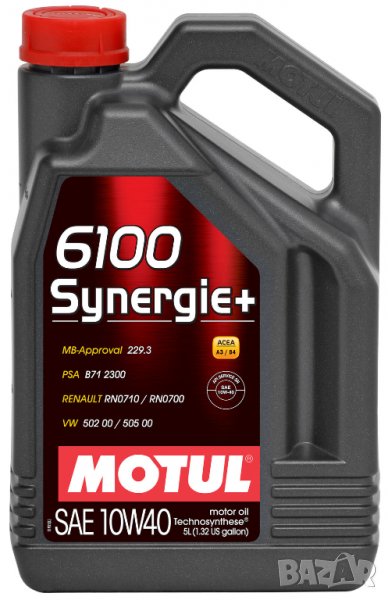 Моторно масло MOTUL 6100 Sinergie+ 10W40 5л, снимка 1