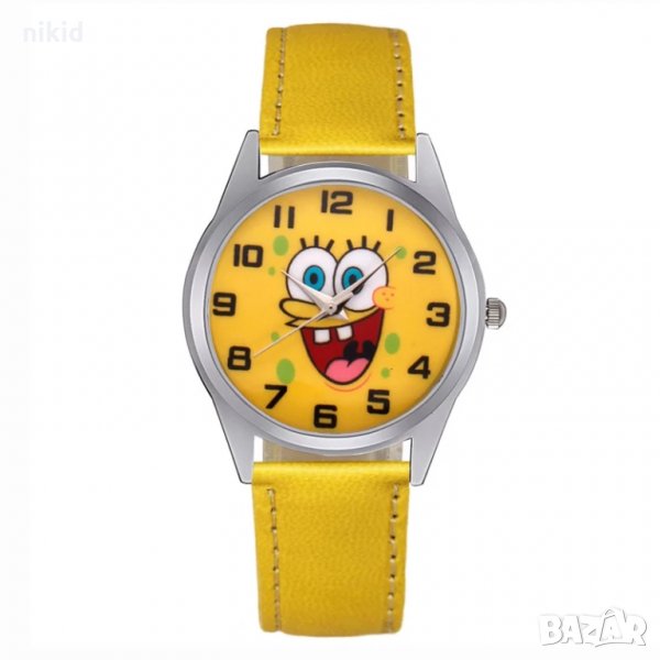 спондж боб Спонджбоб Sponge Bob детски ръчен часовник, снимка 1