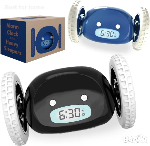 часовник с аларма CLOCKY, снимка 1