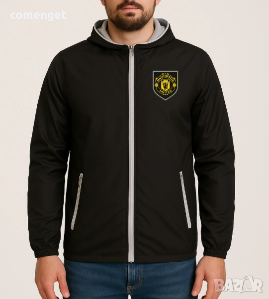 Спортно яке / ветровка MAN UNITED / МАНЧЕСТЪР ЮНАЙТЕД с три джоба., снимка 1