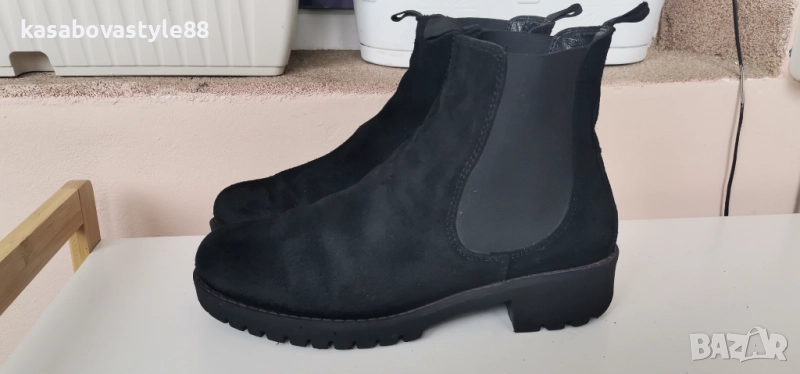 Боти Roots Естествен велур 41н., снимка 1