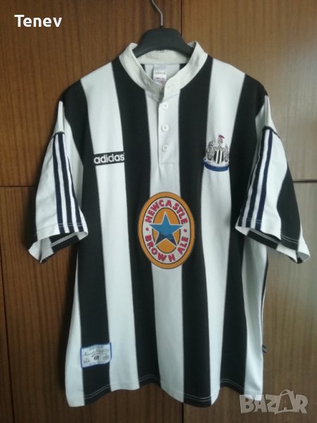 Newcastle United 1995/1996/1997 Adidas 2XL Vintage оригинална тениска фланелка Нюкасъл Юнайтед XXL, снимка 1