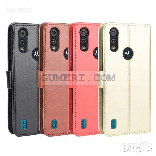 Motorola Moto E6s калъф тип тефтер , снимка 1