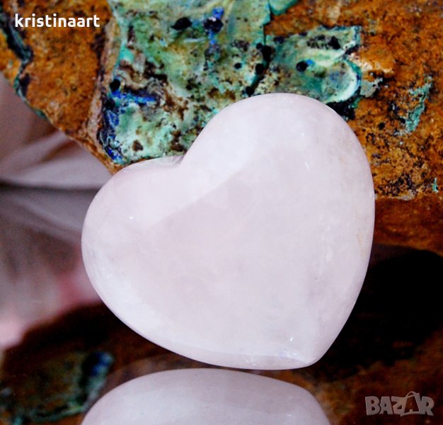 Сърцето от розов кварц - любовна енергия във Фън Шуй , снимка 1
