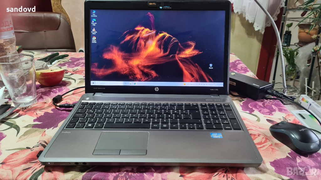 евтин лаптоп HP probook 4540s цена 90лв, снимка 1
