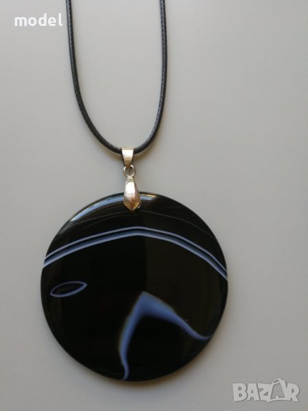 Колие камък Ахат, снимка 1