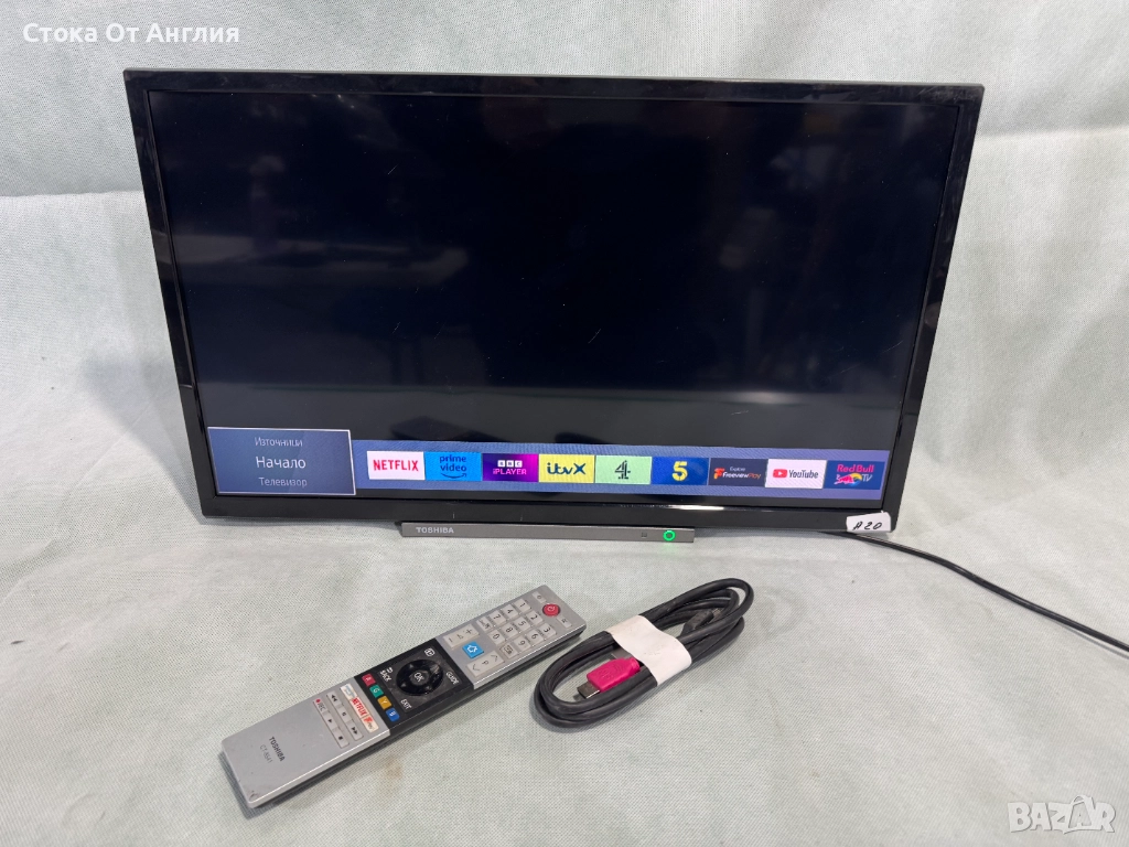 Телевизор - Toshiba 24 inch/ smart /  A20, снимка 1