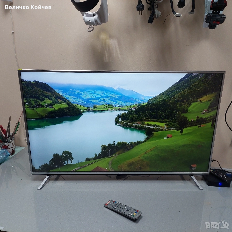 Sharp Aquos 43"Smart 4K,HDR,Bluetooth!, снимка 1