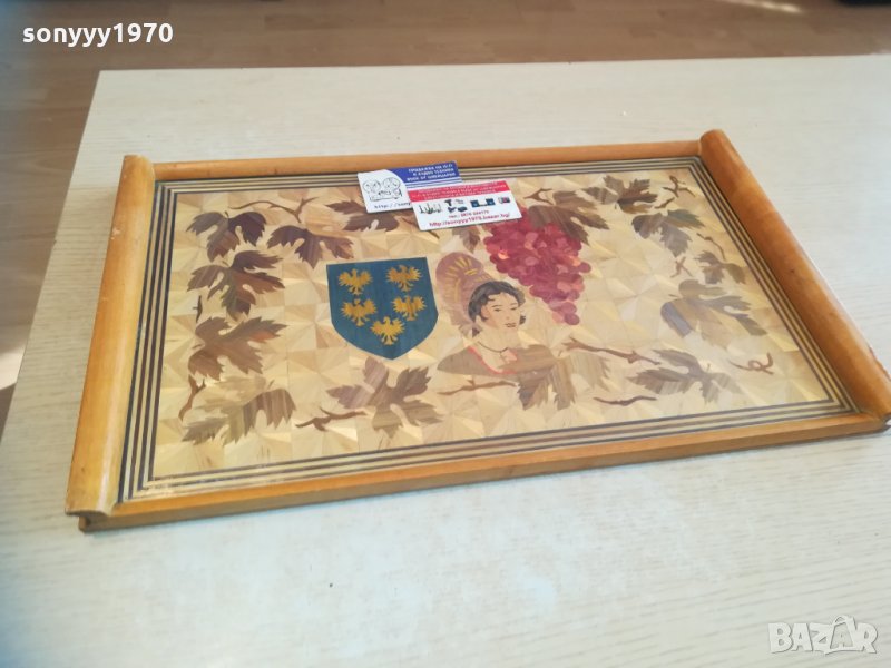 красиво пано 53х32см-дърво/стъкло 2201210858, снимка 1