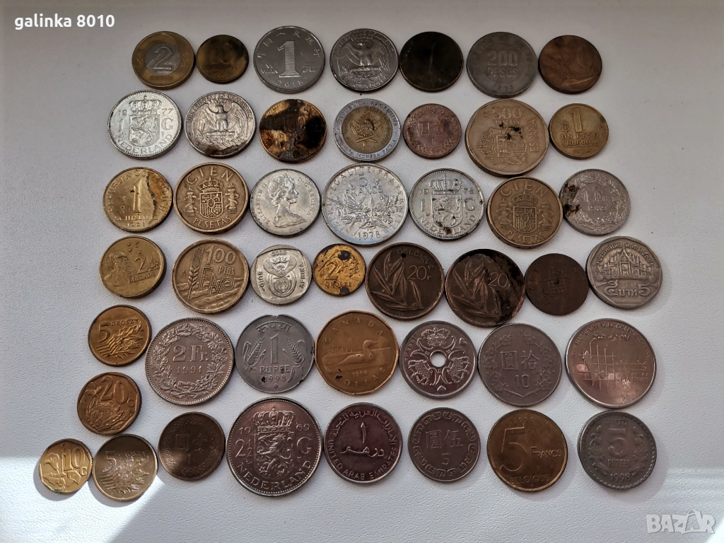 Стари чуждестранни монети, снимка 1