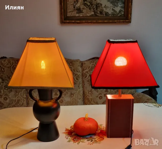 🌹 Две прекрасни нощни лампи  
, снимка 1