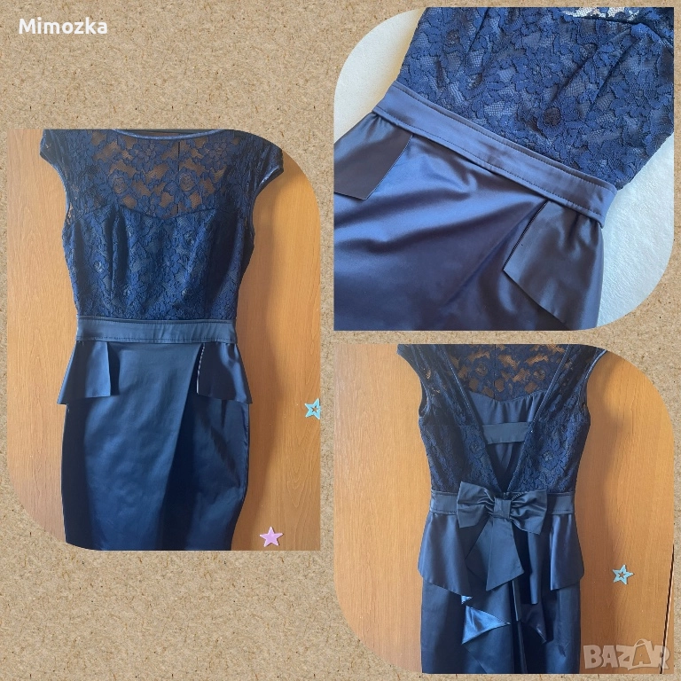 Страхотна официална дамска рокля р-р 36!, снимка 1