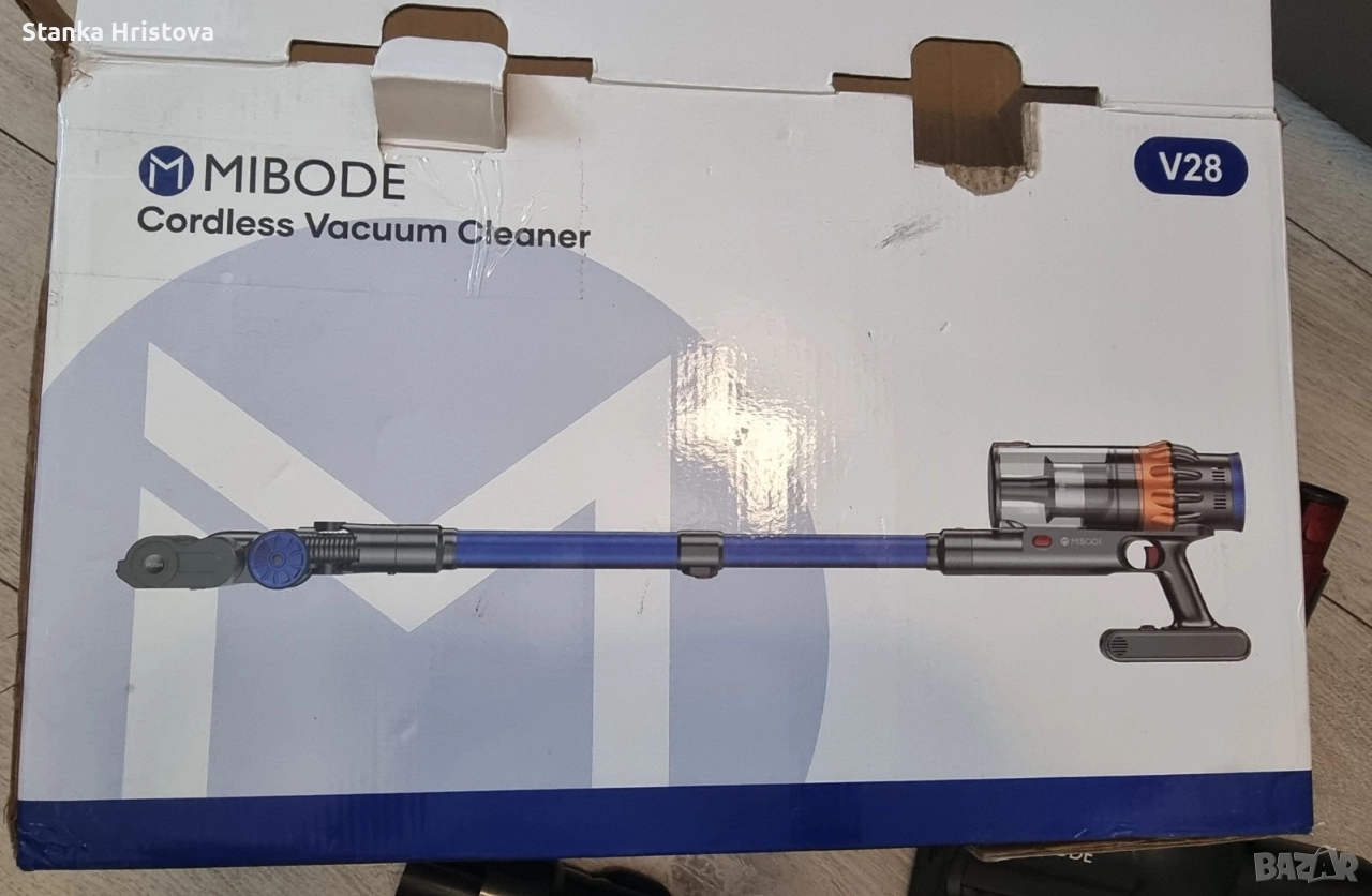 Акумулаторна прахосмукачка MIBODE V28. , снимка 1