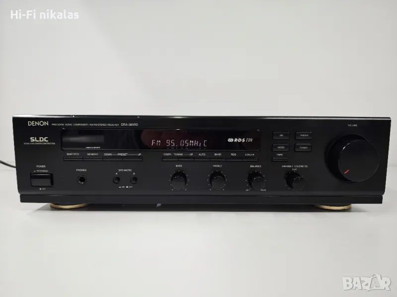 стерео усилвател ресийвър FM RDS DENON DRA-385RD, снимка 1