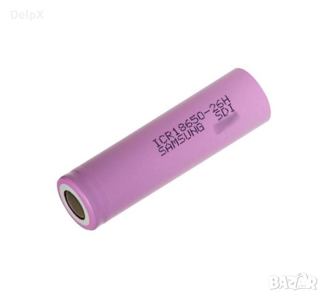 Акумулаторна батерия SAMSUNG, презареждаема, за пакет, 3,7VDC, 2500mAh, 18650, Li-ion, снимка 1