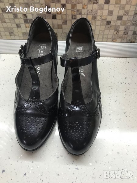 Дамски летни обувки със ток ,,PITILLOS” номер 38, снимка 1