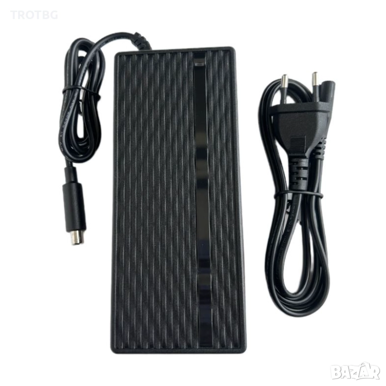 Зарядно 54.6V 2A 8mm за електрически тротинетки KuKirin G2 Pro Old (2024) и KuKirin G2 Max, снимка 1