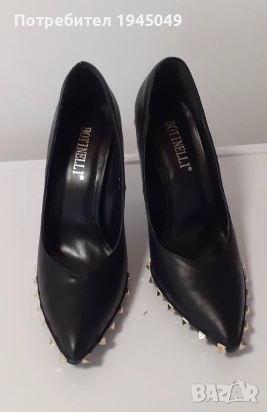 Дамски елегантни обувки на ток Botinelli - 37 номер, снимка 1