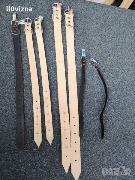 Каишка за куче - кожена , снимка 1