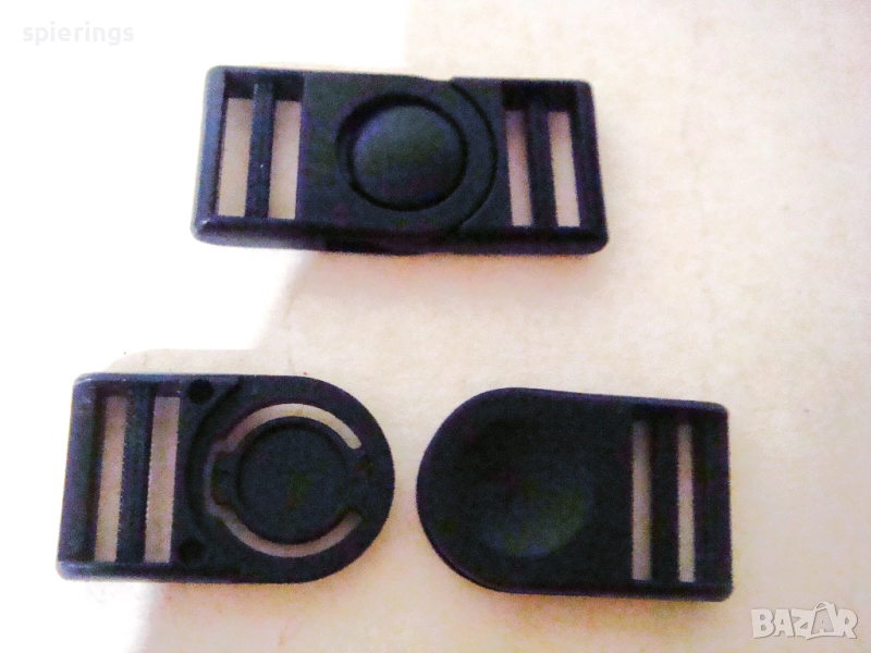 Пластмасови закопчалки-50 бр., снимка 1