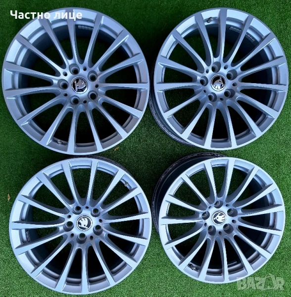 Продавам 4бр 18-ки джанти за Шкода Супърб, Кодиак, снимка 1