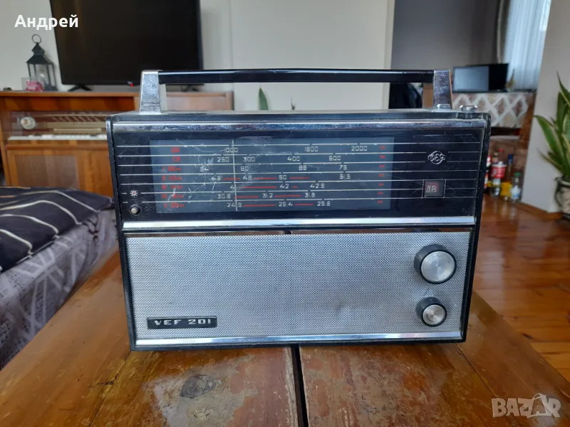 Старо радио ВЕФ,VEF 201, снимка 1