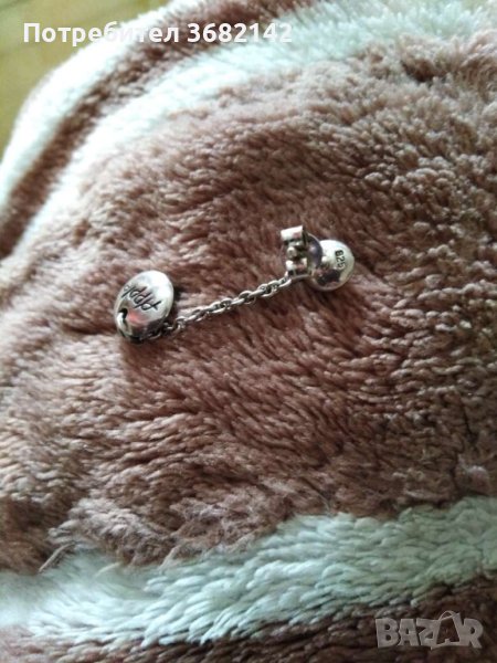 сребърни обеци, снимка 1