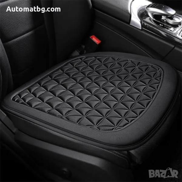 Подложка за седалка Automat, Универсална, Протектор за седалка, Черен, снимка 1