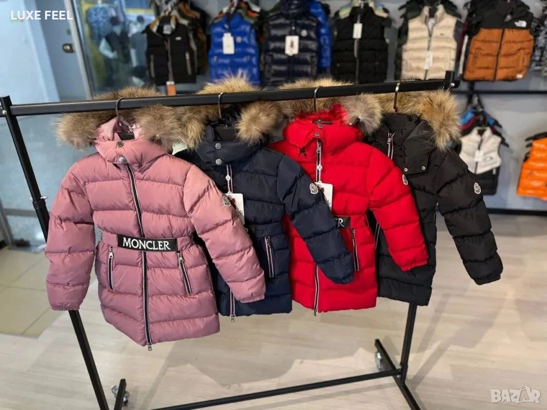 MONCLER 💎Детски Якета 💎 Естествен Косъм , снимка 1