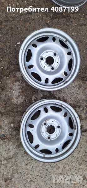 2 Броя джанти за Смарт 40лв, снимка 1