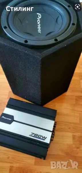 Субуфер Pioneer и усилватели, снимка 1