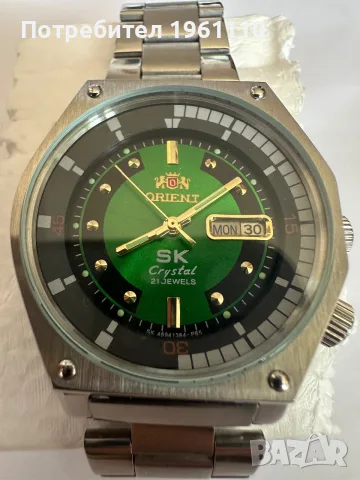 Мъжки часовник,,Orient / Ориент"автоматик/Orient SK Crystal (Super King / Sea King)., снимка 3 - Антикварни и старинни предмети - 55254256