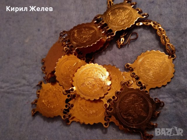 БУДИСТКА ТИБЕТСКА РЯДКА КОЛЕКЦИОНЕРСКА ПОЗЛАТЕНА ТРАДИЦИОННА ОГЪРЛИЦА от БЛАГОРОДНА СТОМАНА 8392, снимка 16 - Антикварни и старинни предмети - 40392449