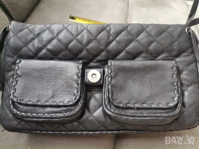 Луксозна чанта ZARA WOMAN от говежда кожа, снимка 6 - Чанти - 49513994