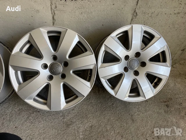 Джанти 5x112 Audi 16” 4бр 7J ET 42, снимка 3 - Гуми и джанти - 51006753