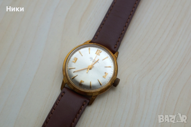 часовник Ракета позлатен, снимка 2 - Мъжки - 52099131