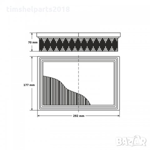 Въздушен и Филтър Купе за Audi A3 8V S3 VW Golf 7 5G Passat 3G Seat, снимка 3 - Части - 31866712