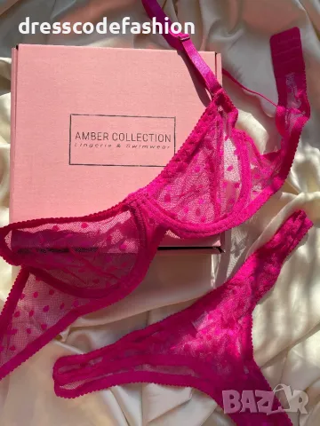 Луксозен дамски комплект бельо от две части “Almira”, снимка 5 - Бельо - 49203326