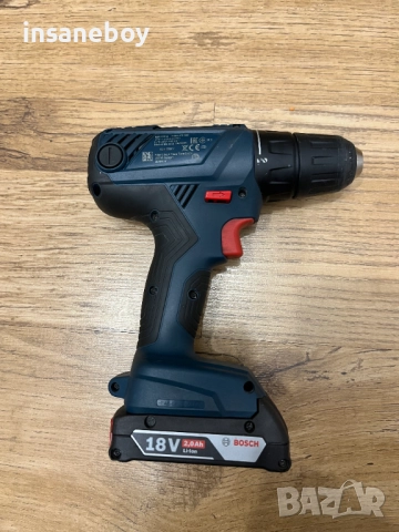 Винтоверт Bosch GSR 180 LI 18v Оригинален, снимка 4 - Винтоверти - 52702646