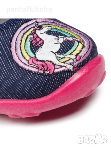 Superfit Пантофи с еднорог за момиче , снимка 2 - Детски пантофи - 51482334