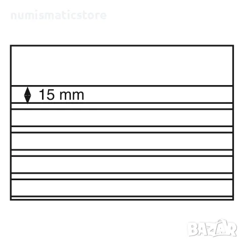 Leuchtturm класьорни карти с капак- PVC за кореспонденция А5 - 50 броя