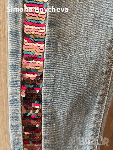Дънки за момиче , снимка 3 - Детски панталони и дънки - 42155595