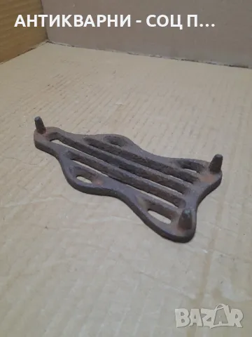 Стара Чугунена Скара За Стара Ютия На Жар., снимка 5 - Антикварни и старинни предмети - 49214450